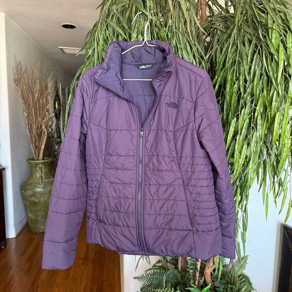 The Northface Purple Puffer Jacket